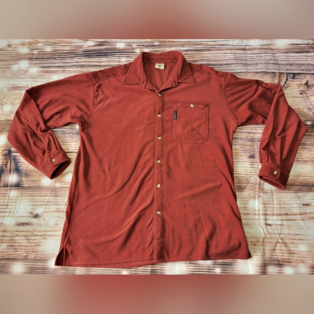 Columbia fleece Vintage Button Up L Casual